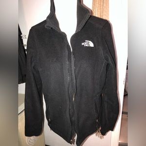 Women’s North Face zip up sweater